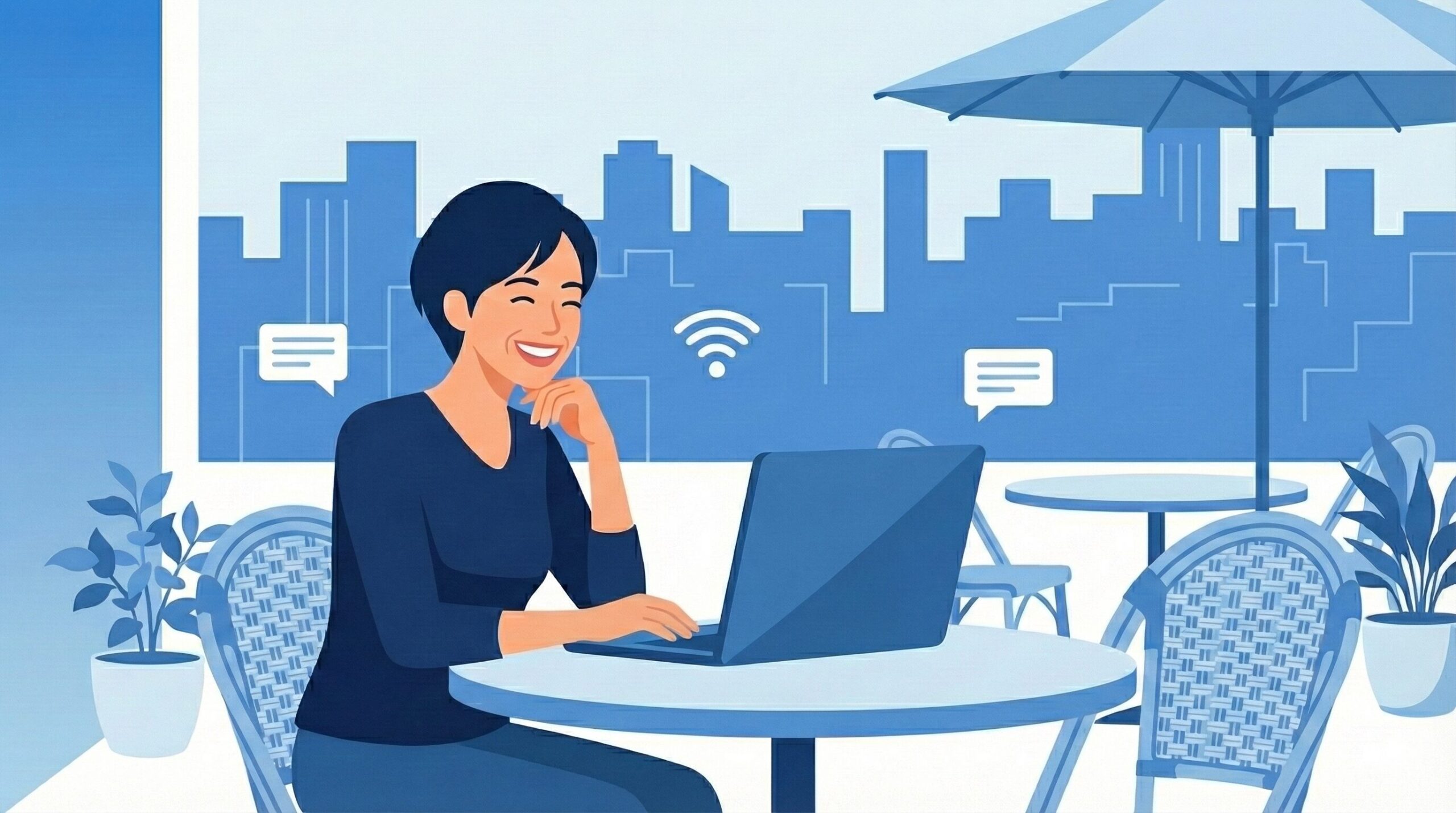 オンライン相談（画面共有）のイメージ